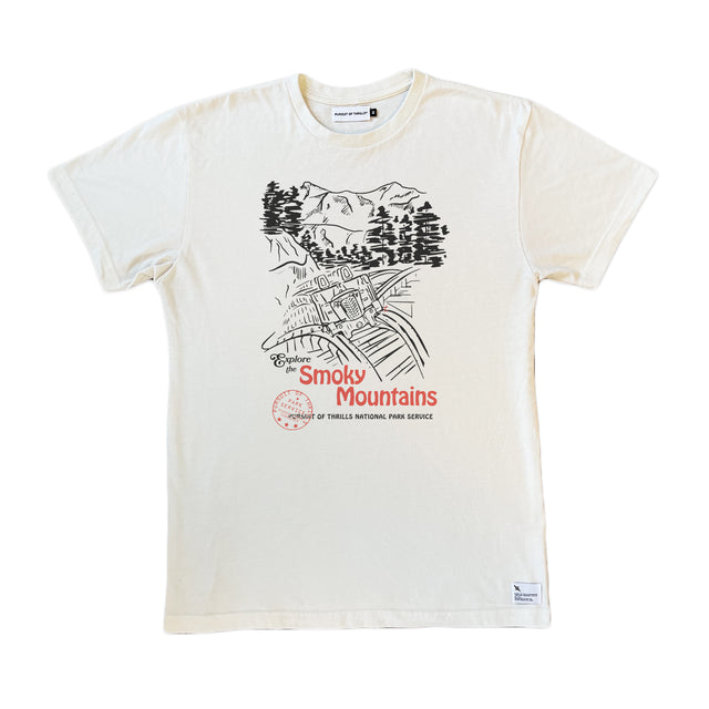 Smoky Mountains Coaster Tee