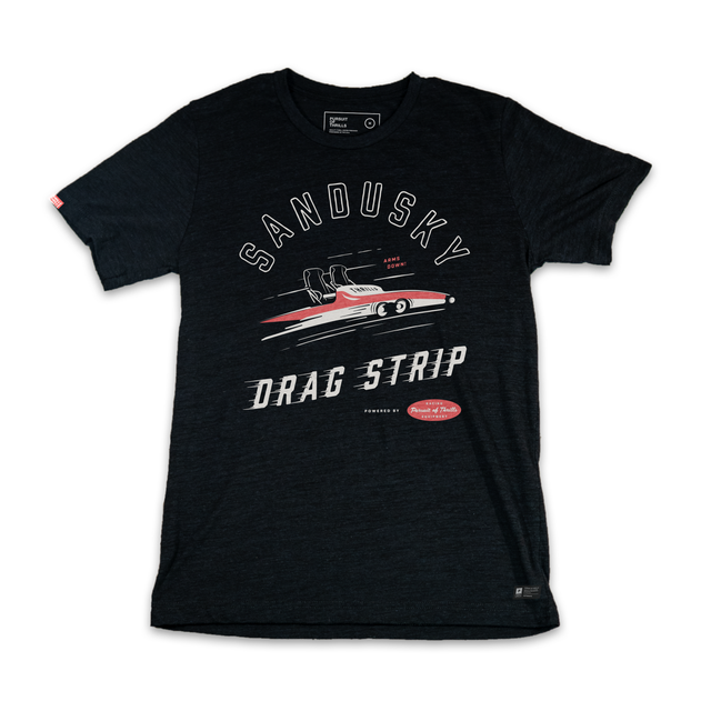 Sandusky Drag Strip Roller Coaster Tee